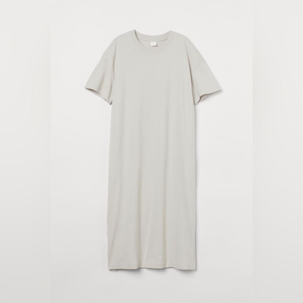 Calf-Length T-Shirt Dress